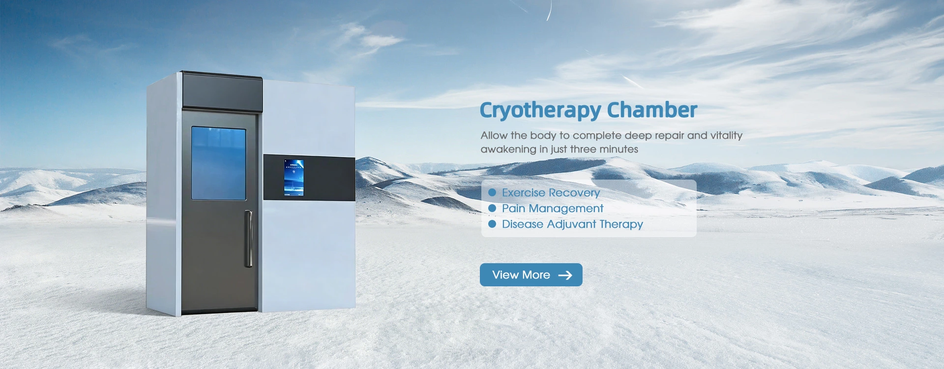 China Cryotherapy Chamber Factory China Cryotherapy Chamber Factory